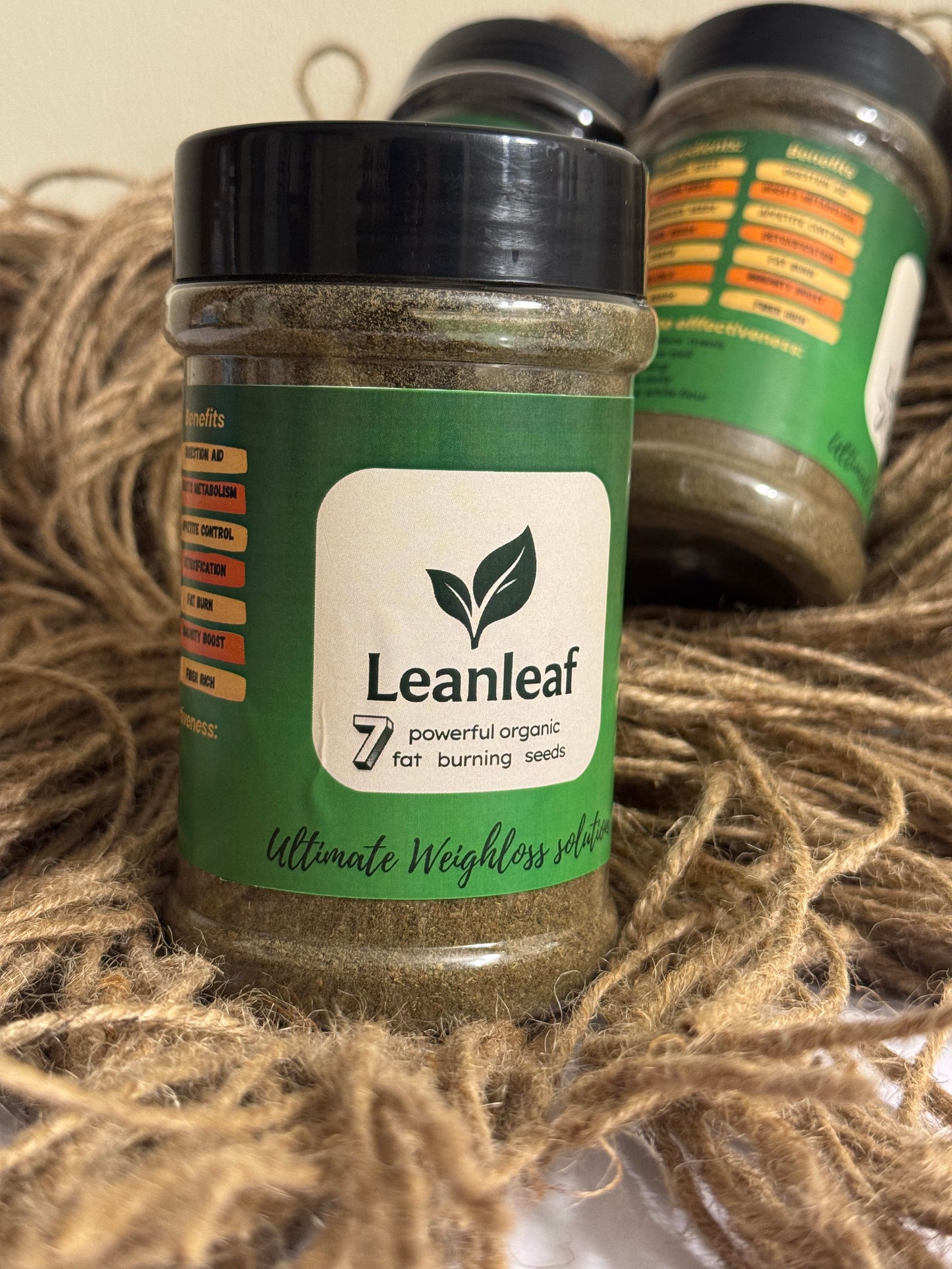 LeanLeaf | 7 Seed Slimming Powder | 20 Days Course